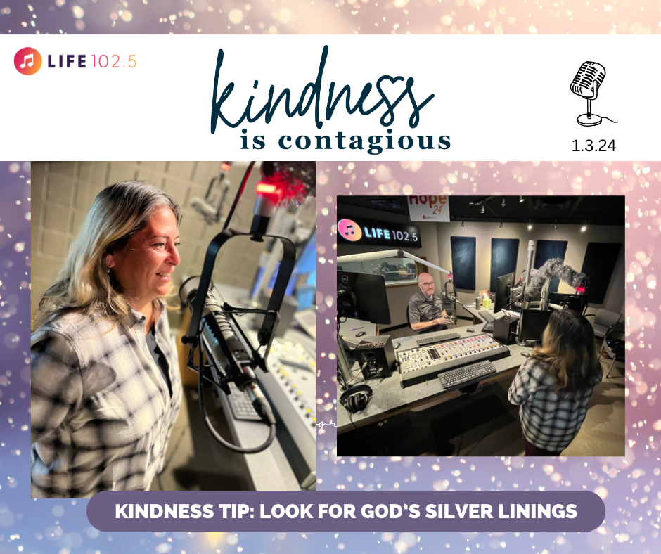 Kindness is contagious silver linings